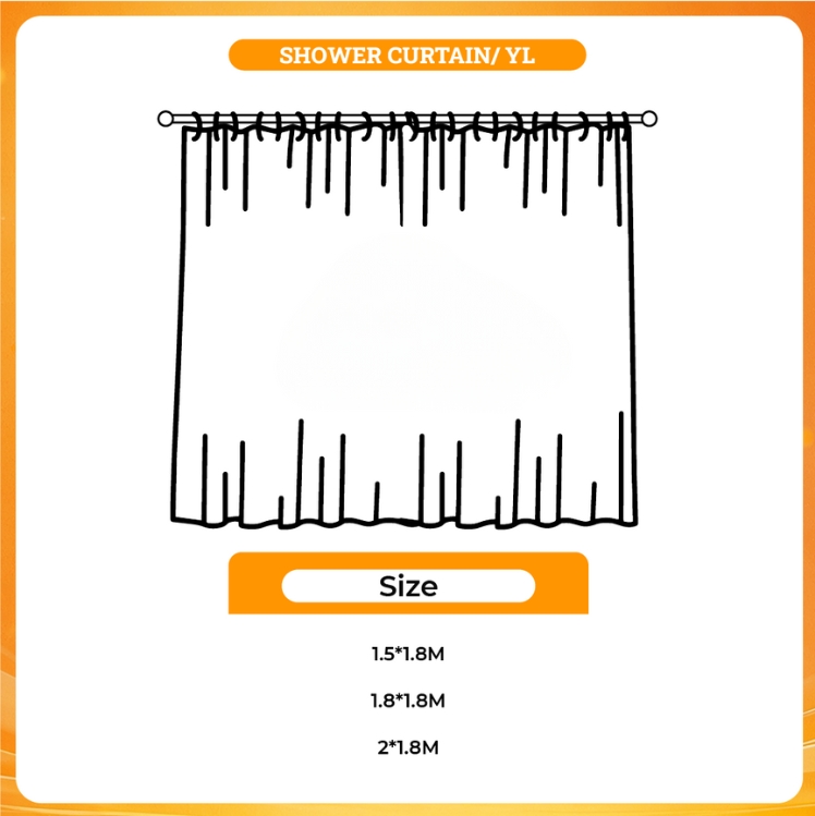 3D shower curtain - Bojack Horseman Merch